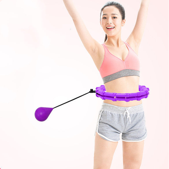 Adjustable Fitness Ring for Waist Exercise & Weight Loss