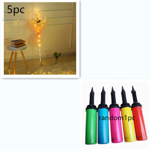 LED Luminous Rose Balloon Bouquet