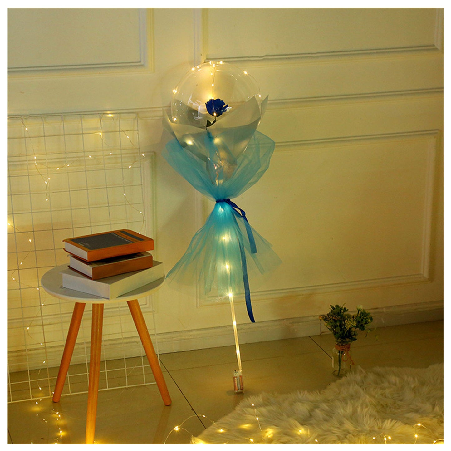 LED Luminous Rose Balloon Bouquet