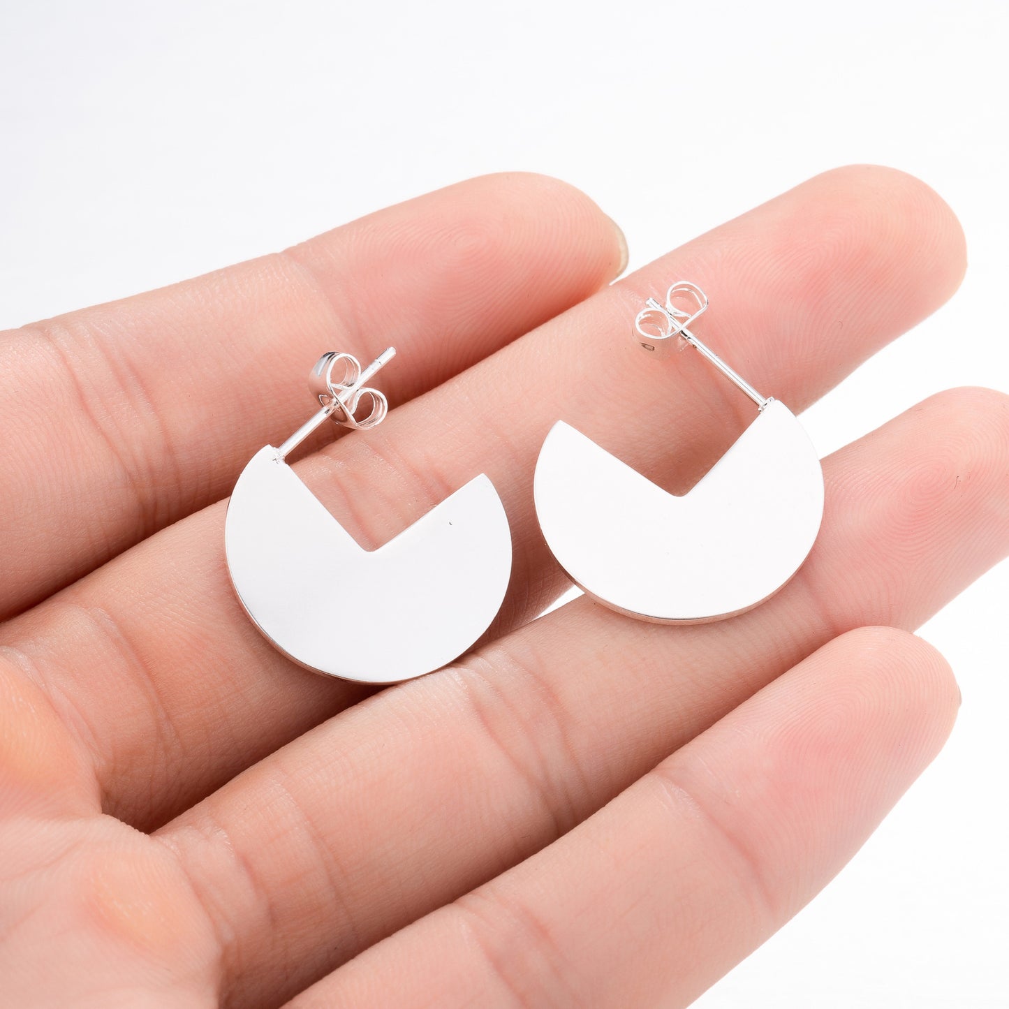 Natural Landscape Mountain Ear Climber Earring – Adventure-Inspired Jewelry