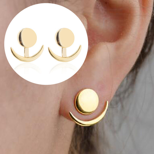 Natural Landscape Mountain Ear Climber Earring – Adventure-Inspired Jewelry