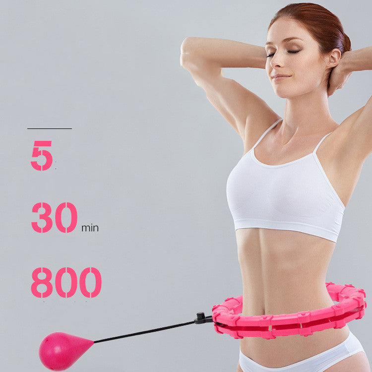Adjustable Fitness Ring for Waist Exercise & Weight Loss
