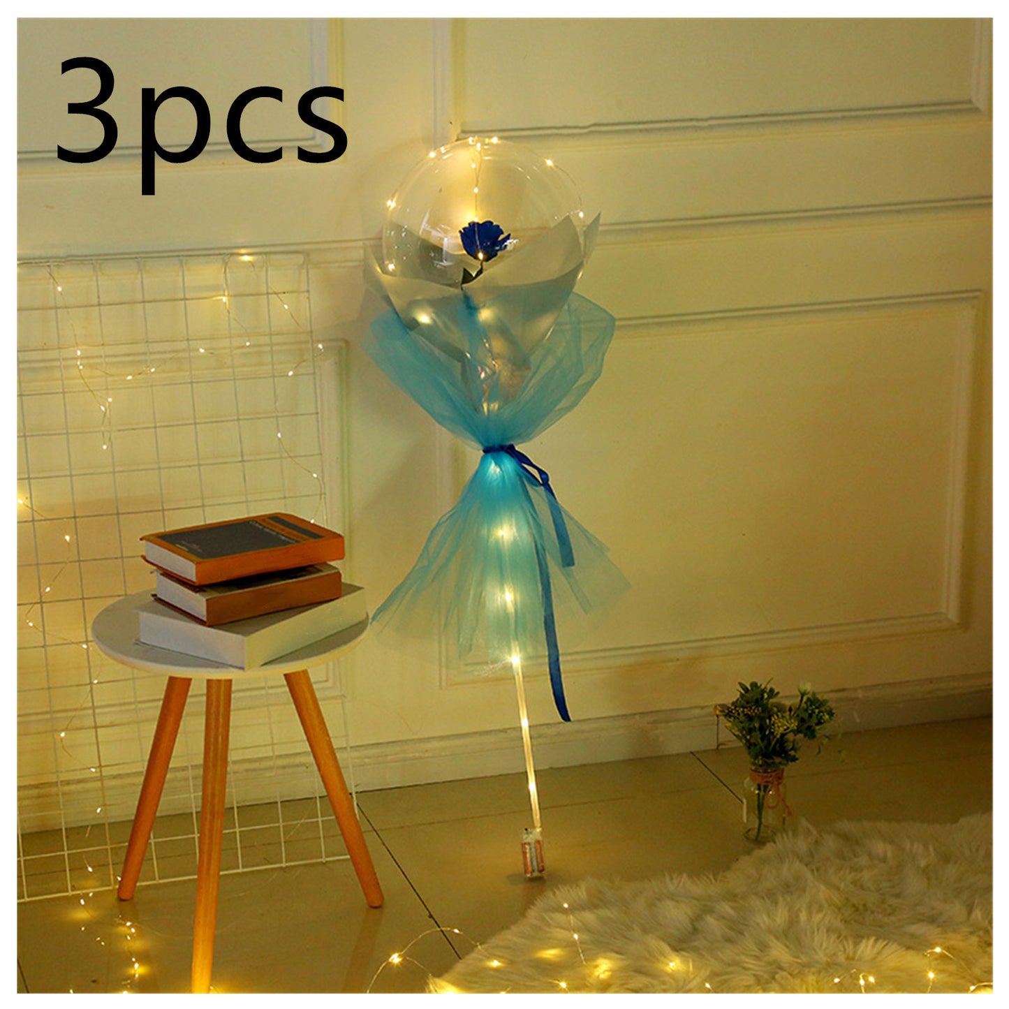 LED Luminous Rose Balloon Bouquet