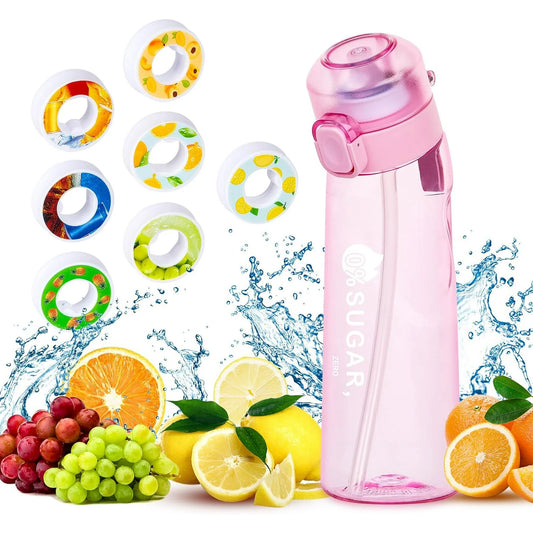 Sport Water Bottles With 7 Different Flavored Pods