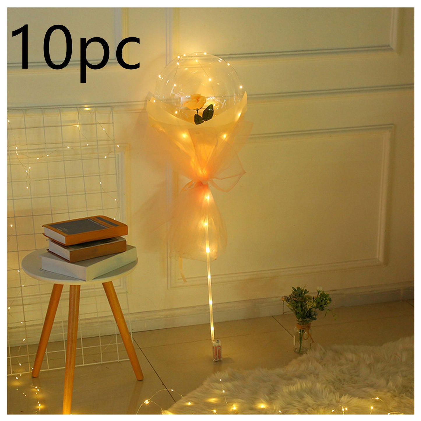LED Luminous Rose Balloon Bouquet