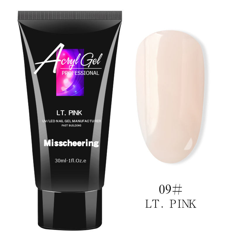 Painless Extension Glue Nail Art