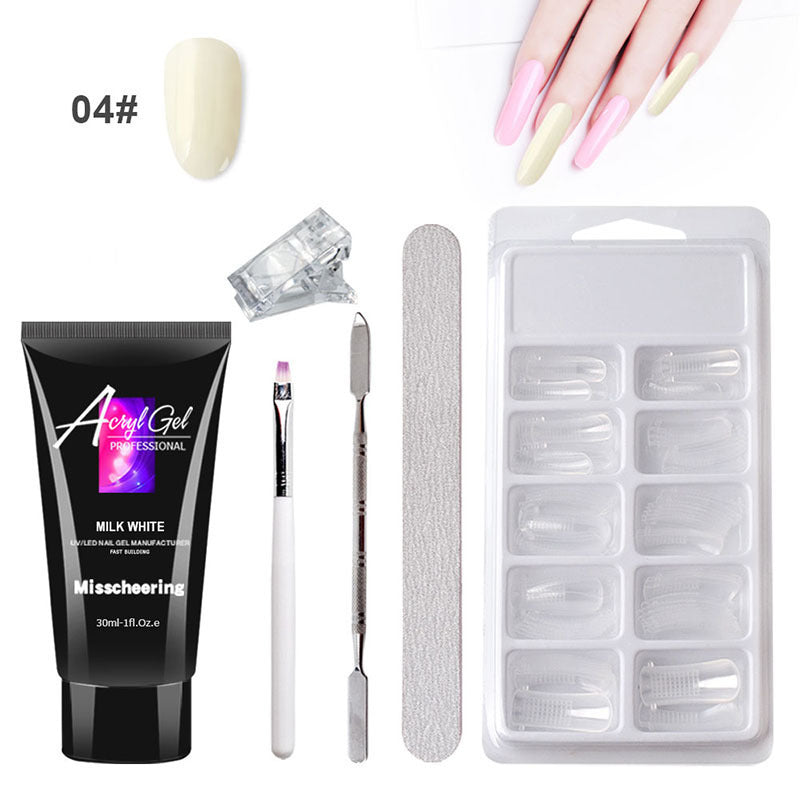 Painless Extension Gel Nail Art