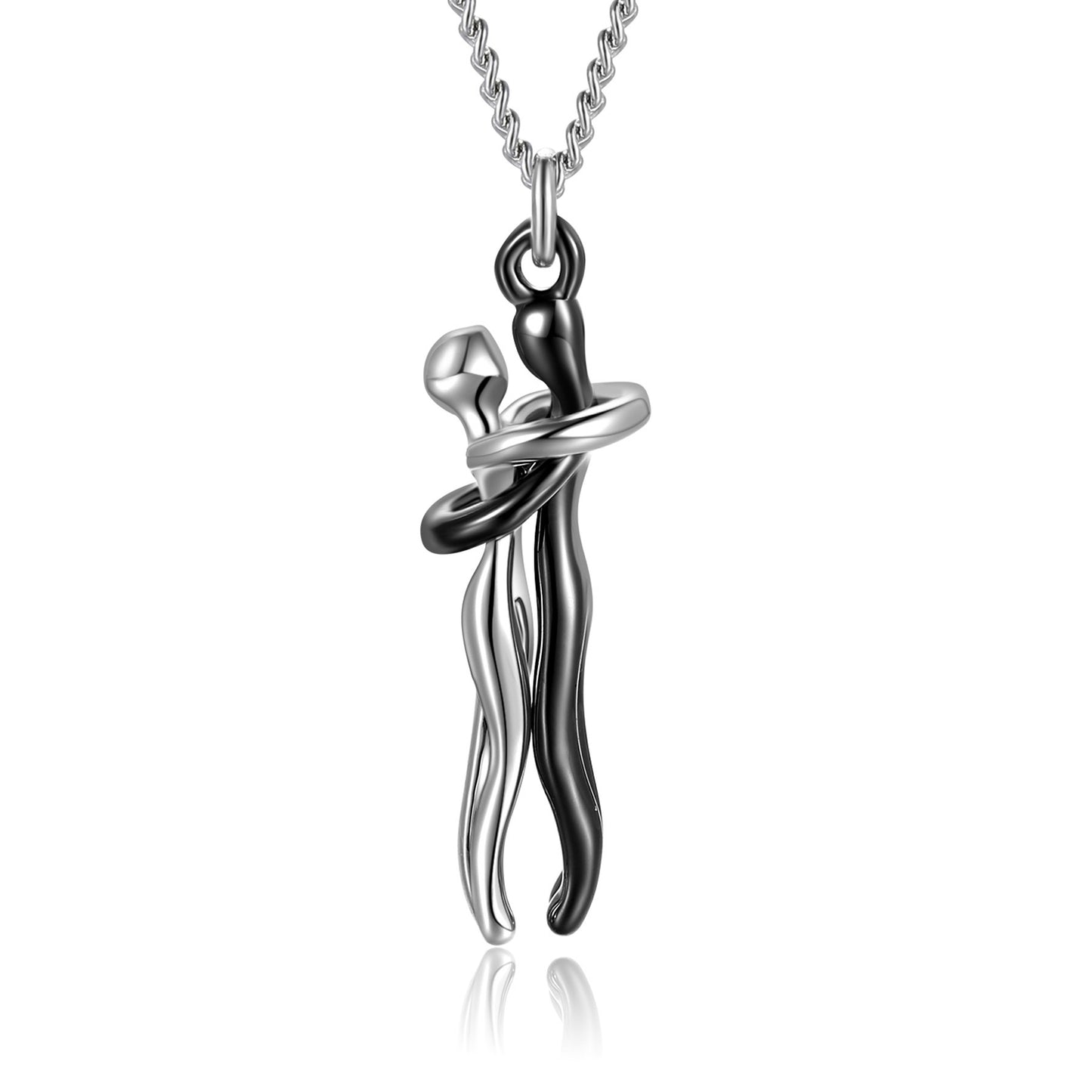 Love Hug Necklace - Unisex Valentines Day Lover Gift