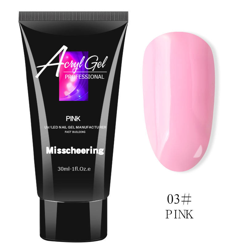 Painless Extension Glue Nail Art