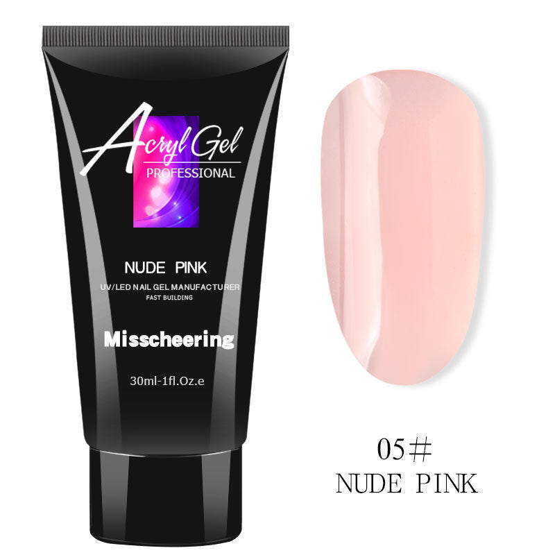 Painless Extension Glue Nail Art