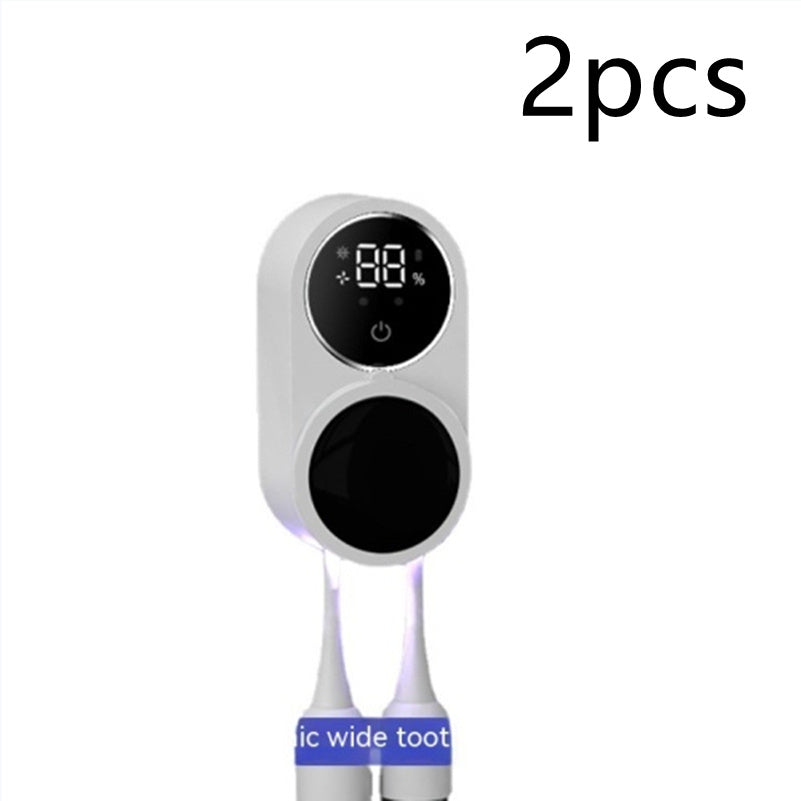 Portable UV Toothbrush Sanitizer and Holder