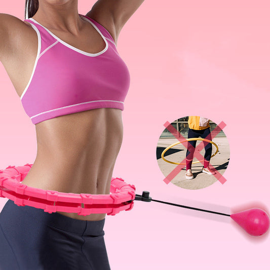 Adjustable Fitness Ring for Waist Exercise & Weight Loss
