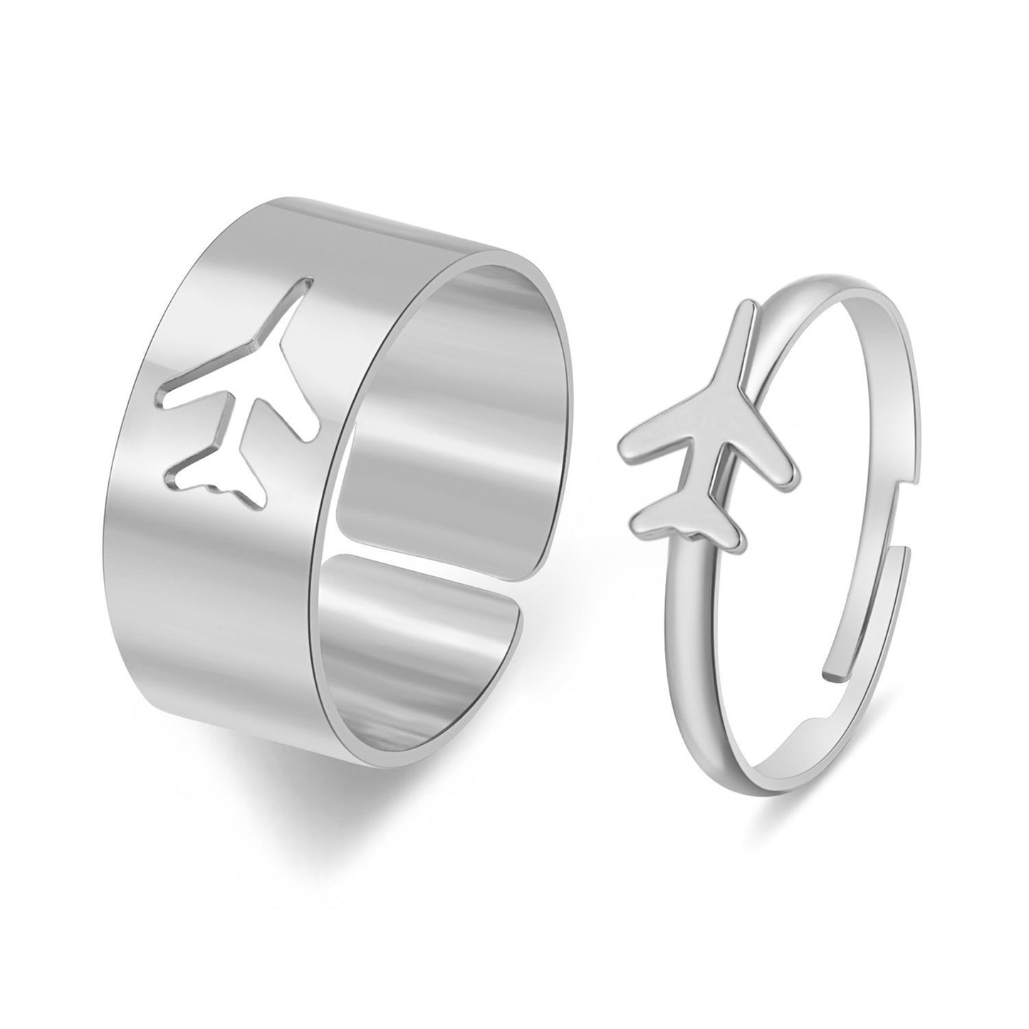 Butterfly Ring Set – Elegant & Edgy Punk Style