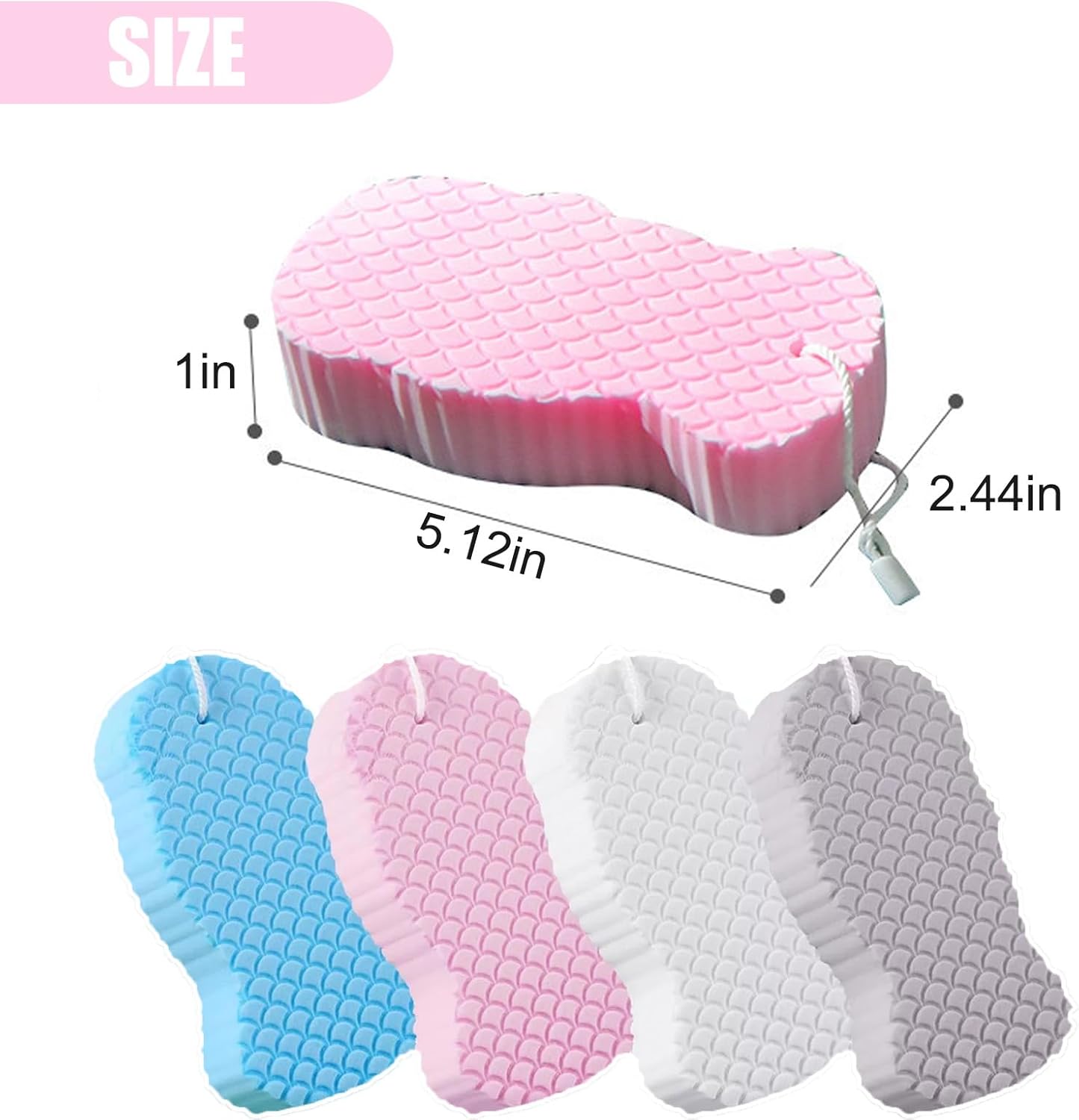 Exfoliating Bath Sponge | BUY 1 GET 1 FREE|