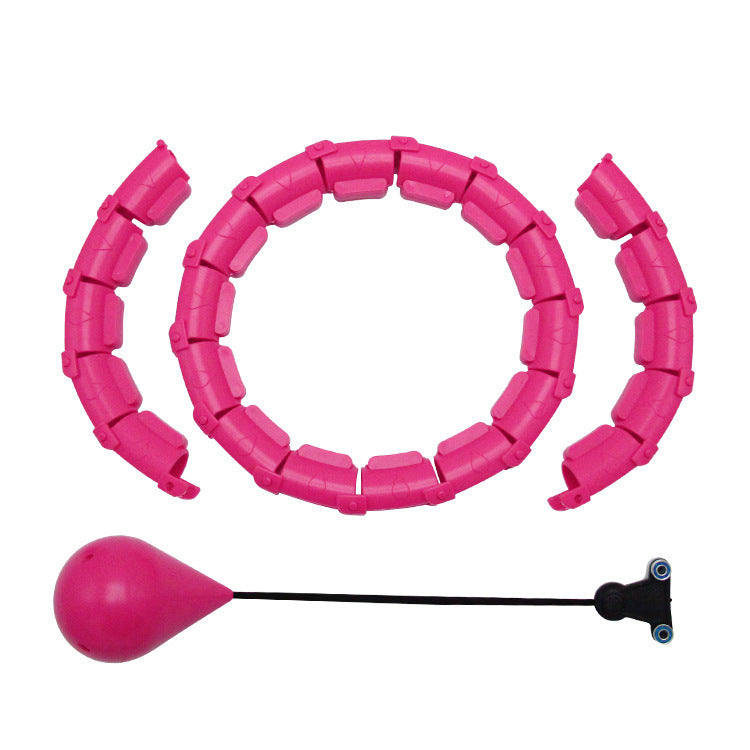 Adjustable Fitness Ring for Waist Exercise & Weight Loss