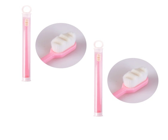 Ultra-Fine Soft Bristle Toothbrush for Deep Cleaning