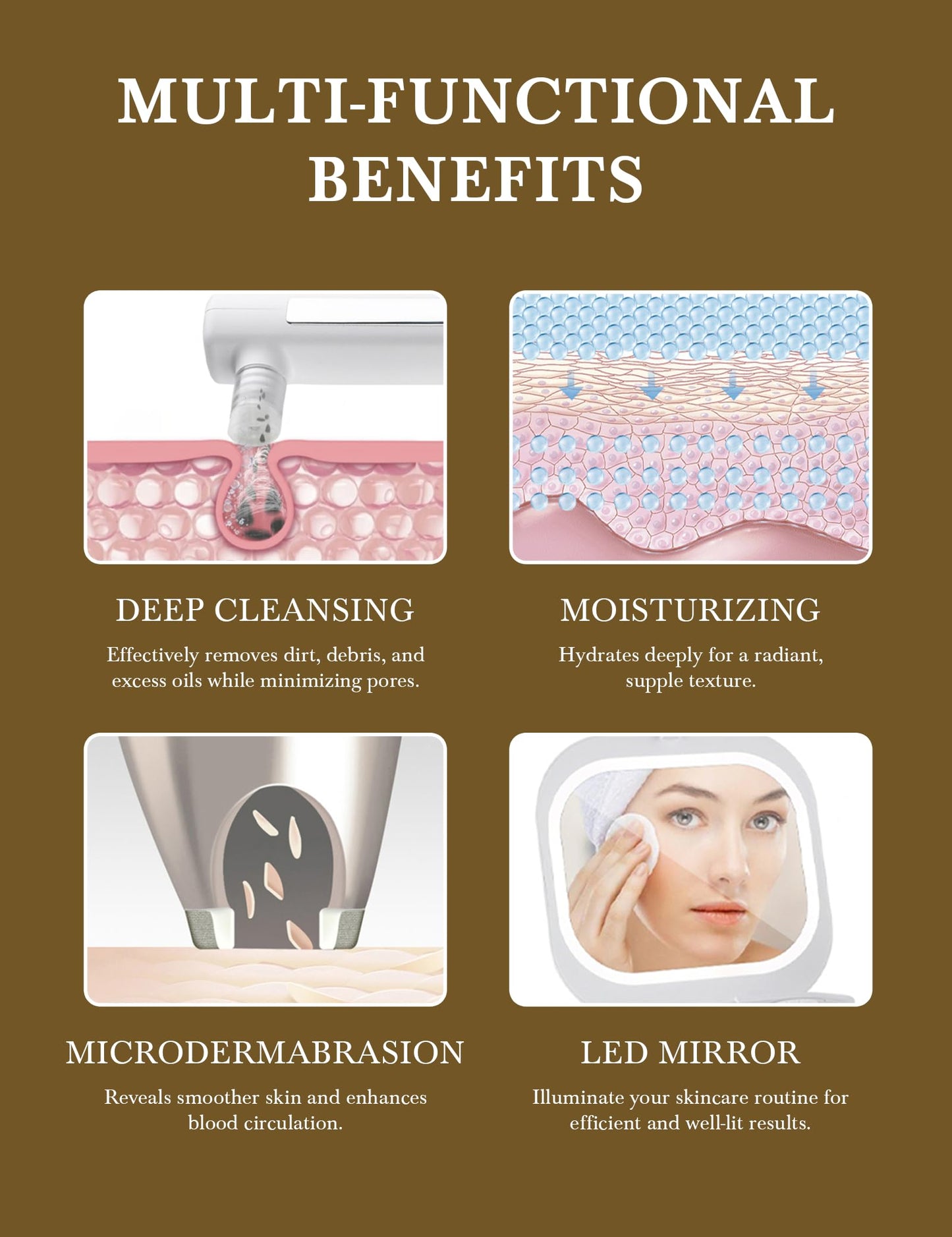 Magic Cube - Diamond Microdermabrasion Device
