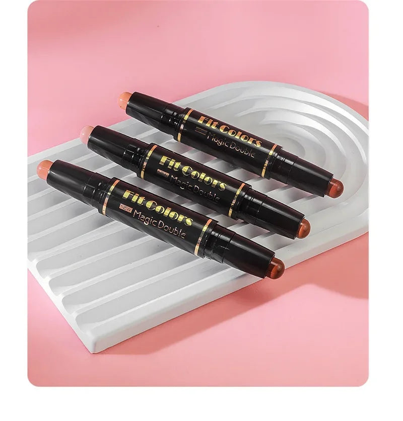 Double-ended Dual-purpose High-light & Contour Stick