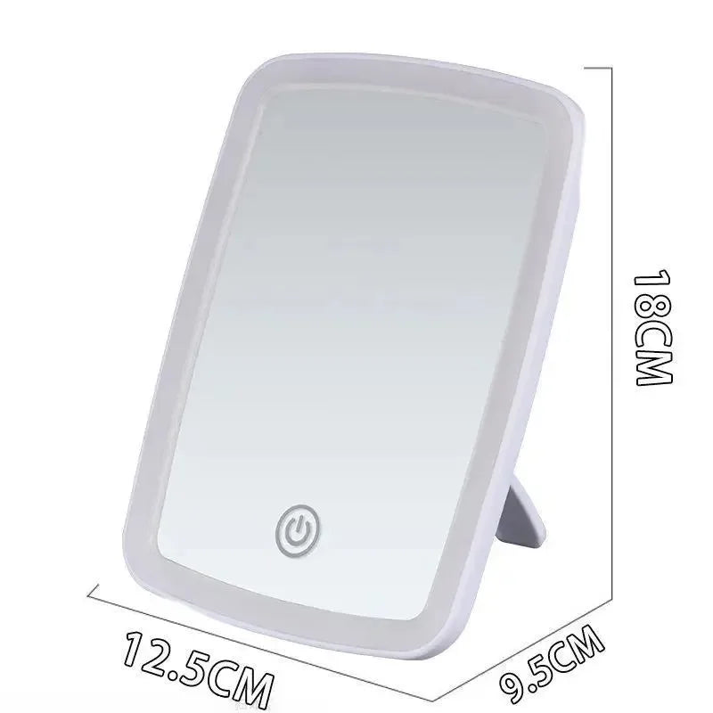 LED Makeup Mirror with Folding Stand