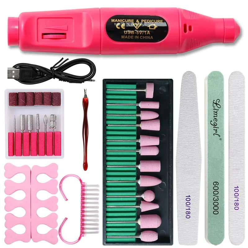 Professional Electric Nail Drill Kit