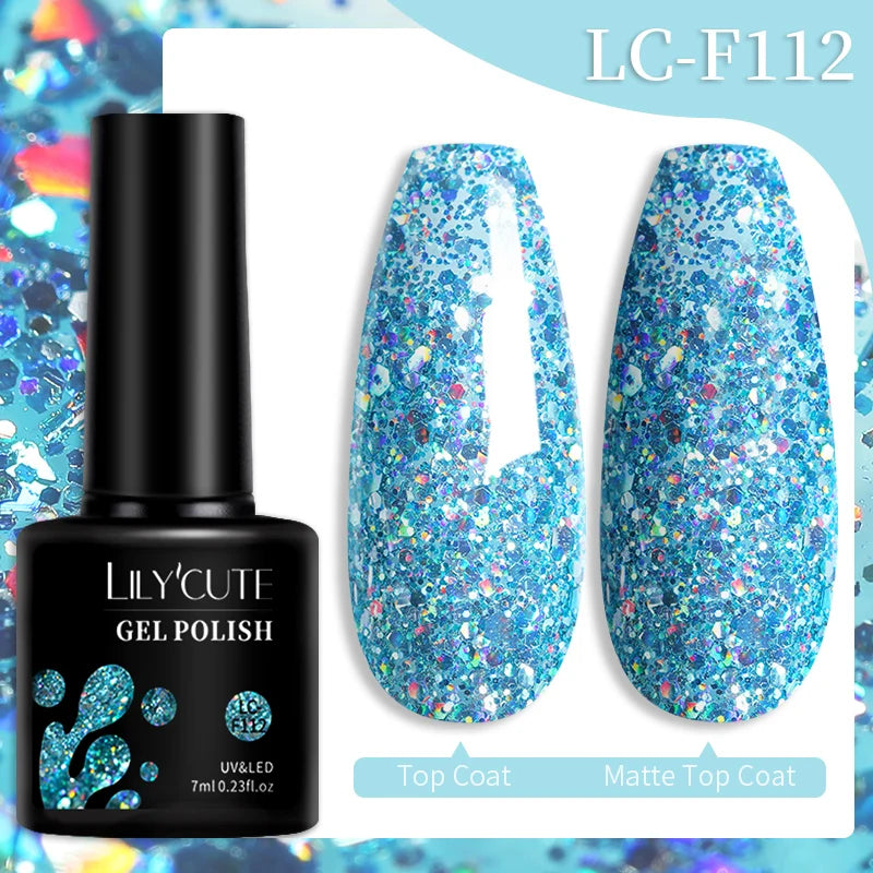 LILYCUTE Color Changing Thermal Gel Nail Polish