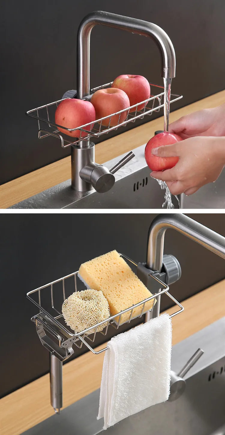 Stainless Steel Sink Drain Rack