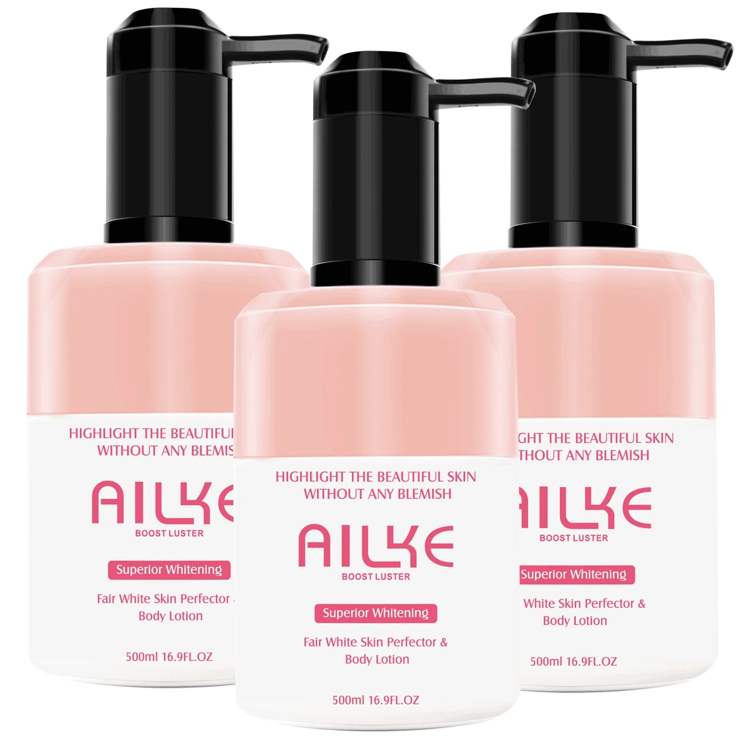 AILKE Superior Whitening Body Lotion – Skin Perfector, Soothing, Hydrating, Reduces Blemishes & Improves Rough Skin