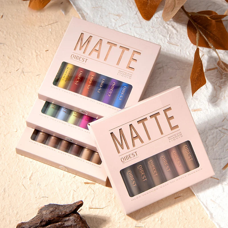 8-Color Waterproof Liquid Eyeshadow Set