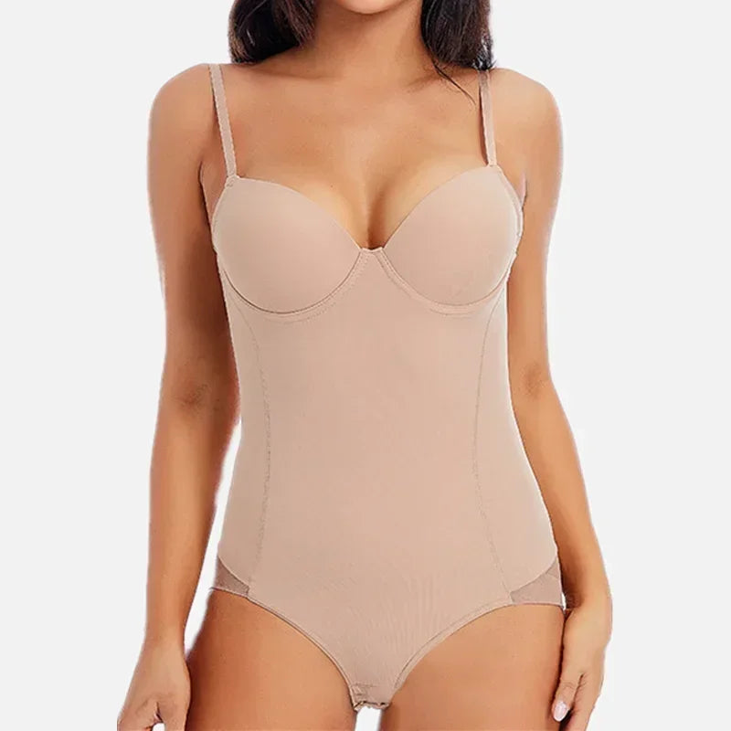 Fashion Body Shaper Corset – Slimming One-Piece Shapewear Bodysuit for Women