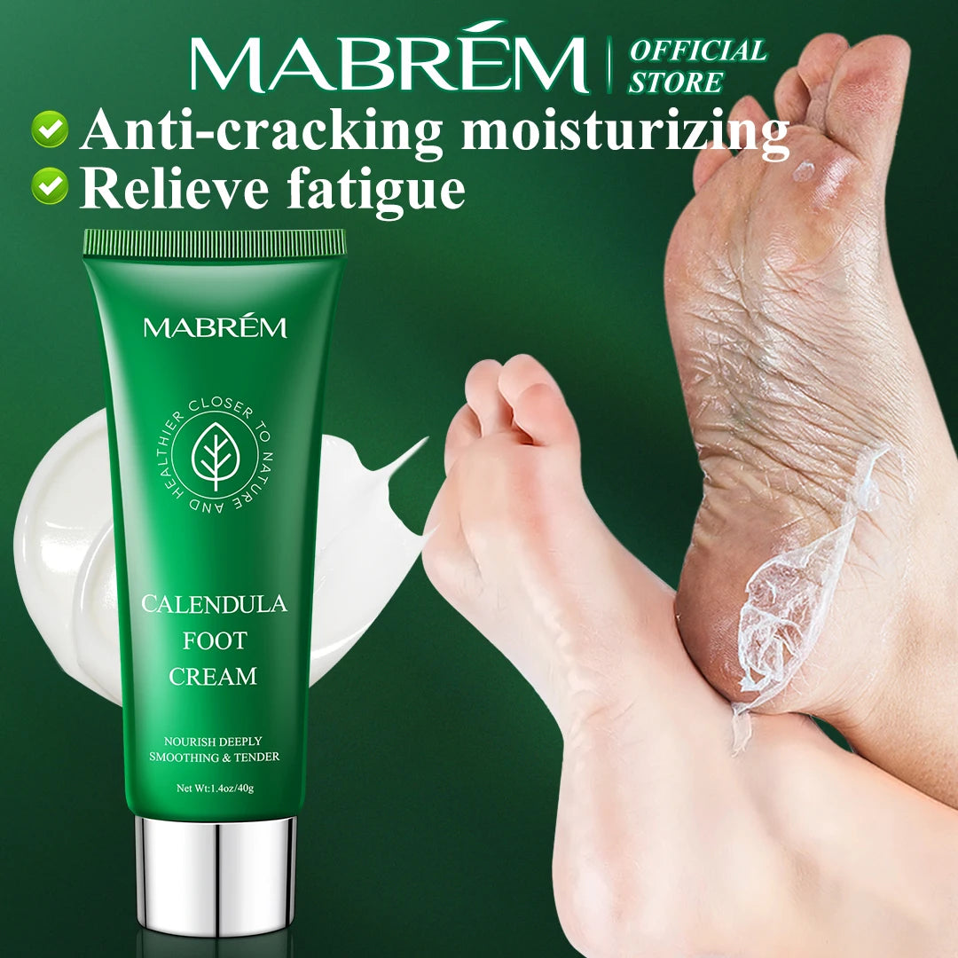 MABREM Foot Treatment Cream (Whitening, Anti-cracking, Moisturizing, Relive Pain)