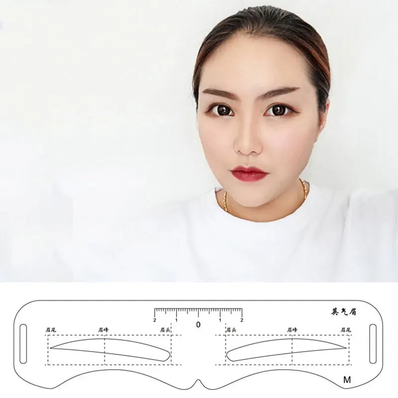 Reusable Eyebrow Stencil Set
