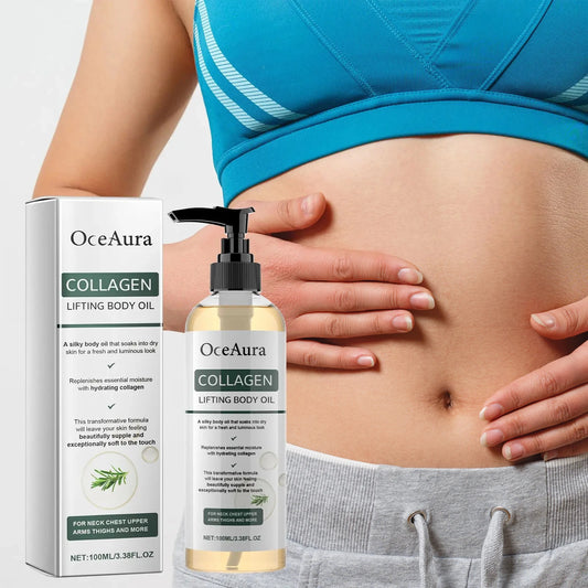 OceAura Collagen Body Oil Moisturizing for Dry Skin