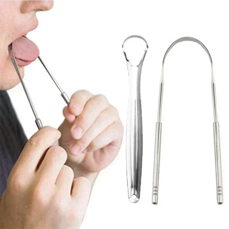 Stainless Steel Tongue Scraper