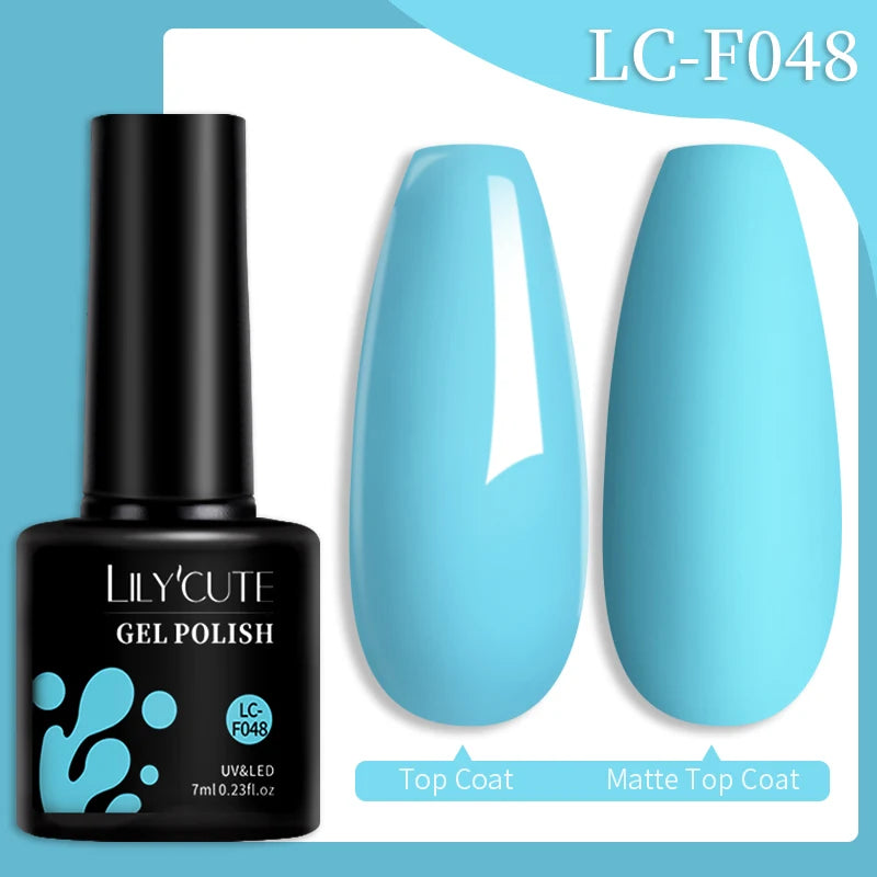 LILYCUTE Color Changing Thermal Gel Nail Polish