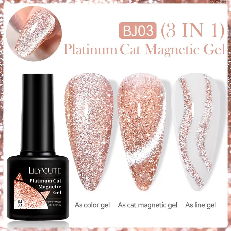 LILYCUTE Color Changing Thermal Gel Nail Polish