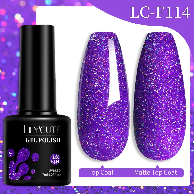 LILYCUTE Color Changing Thermal Gel Nail Polish
