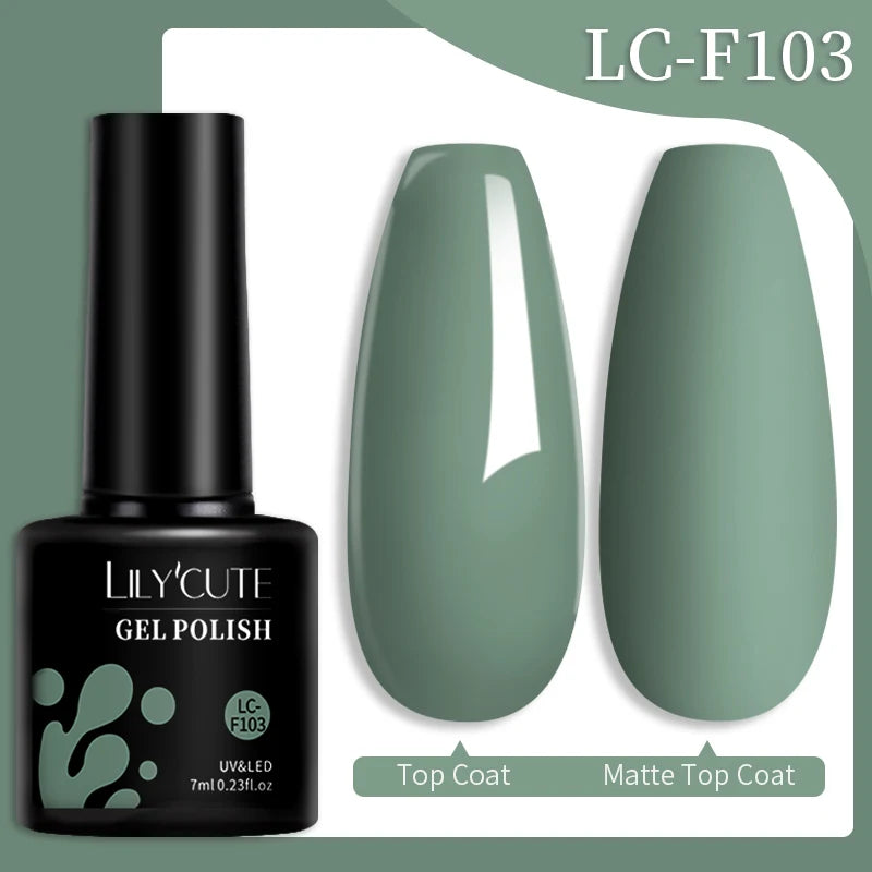 LILYCUTE Color Changing Thermal Gel Nail Polish