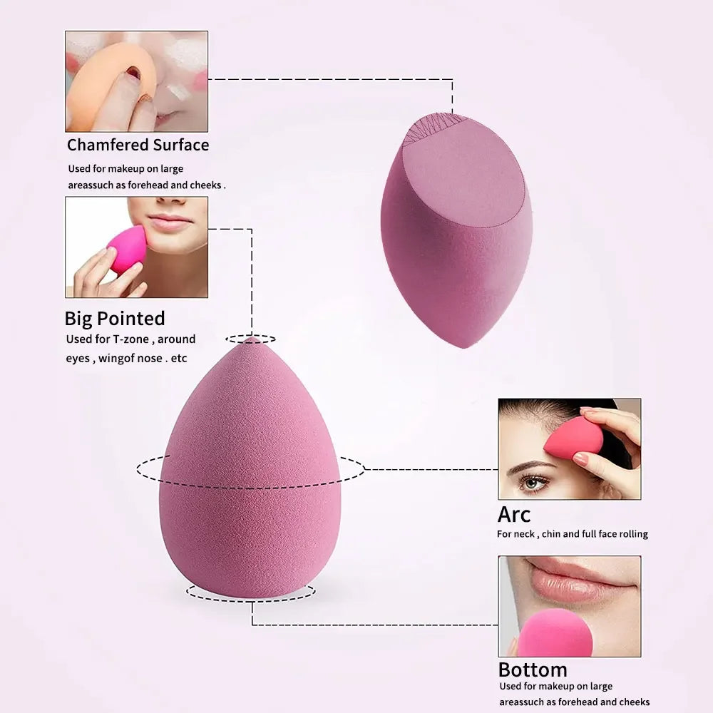 8pcs Makeup Sponge Blender Set