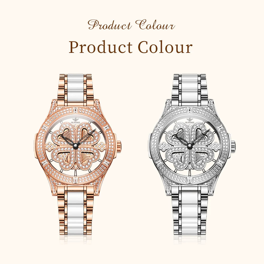 OUPINKE 3279 Women's Luxury Automatic Mechanical Watch