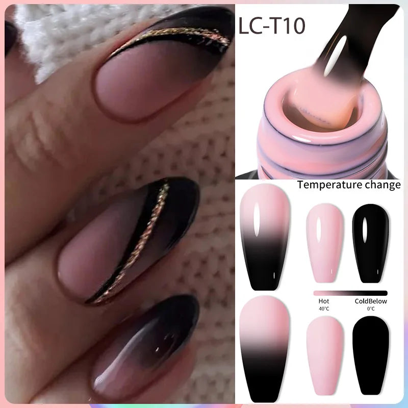 LILYCUTE Color Changing Thermal Gel Nail Polish