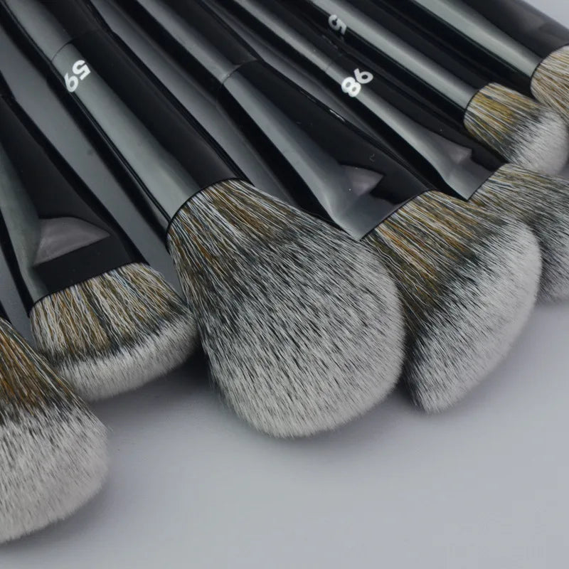 5/16/26pcs/set Black Powder Makeup Brushes