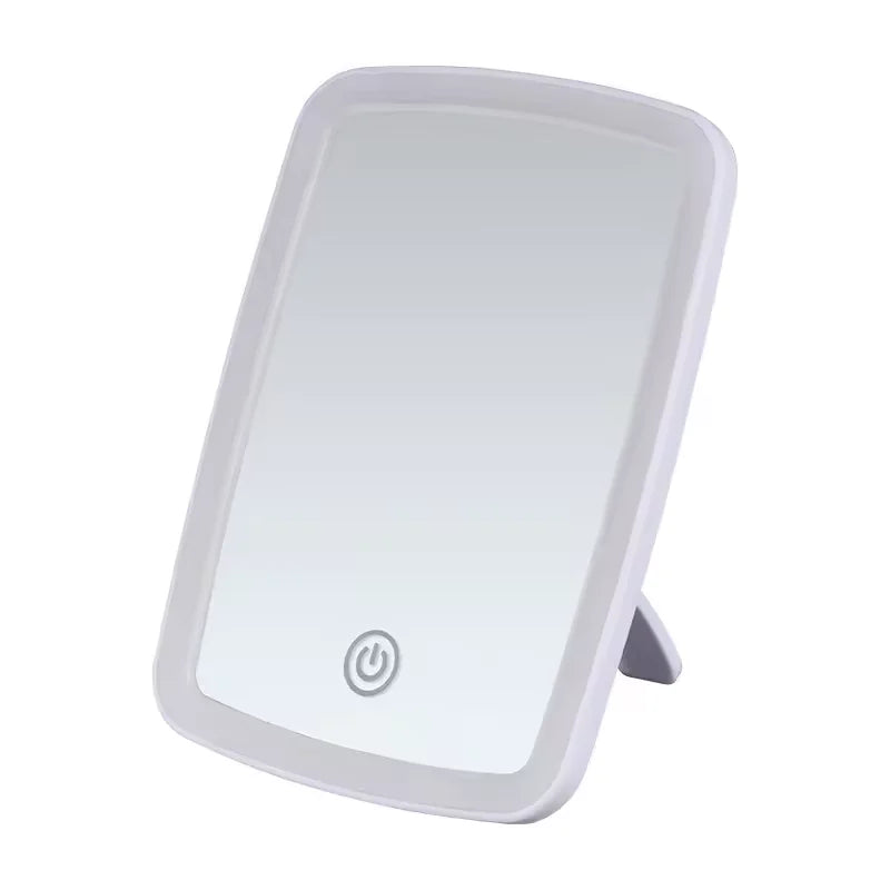 LED Makeup Mirror with Folding Stand