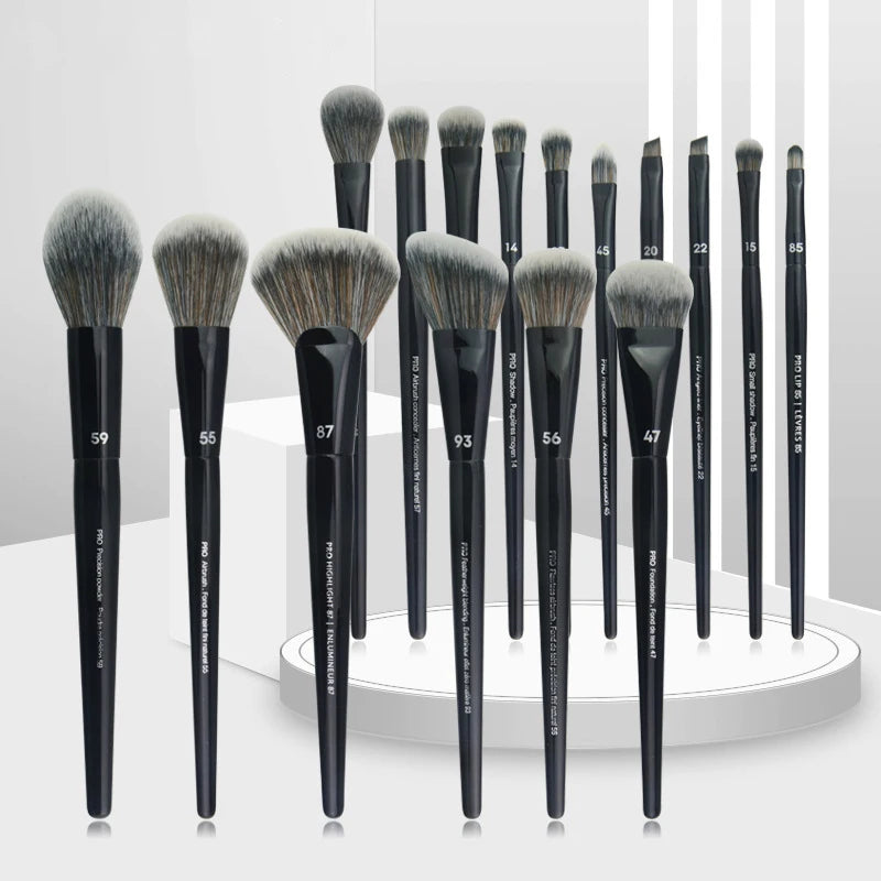 5/16/26pcs/set Black Powder Makeup Brushes
