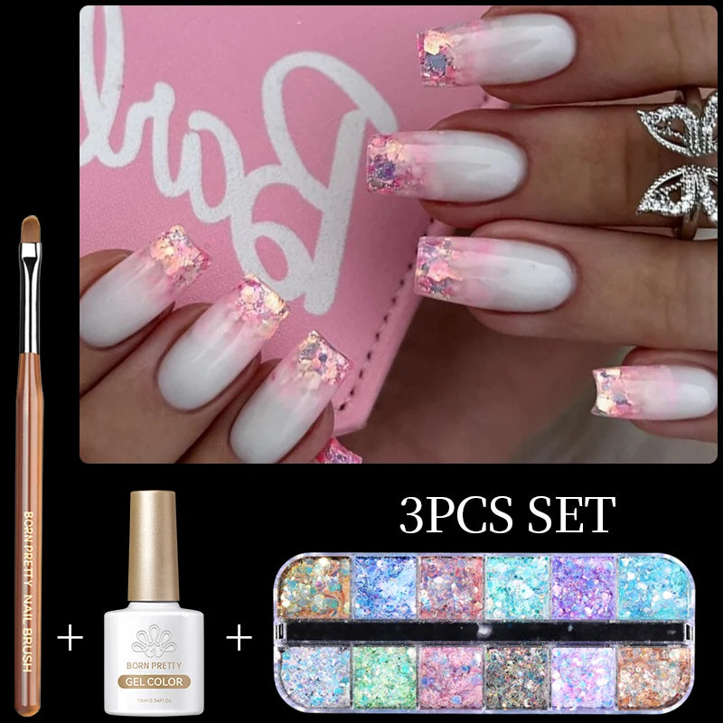 BORN PRETTY  Magnetic Gel Nail Polish Set