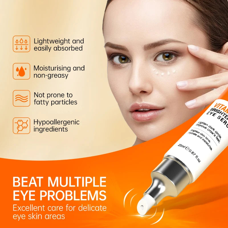 JoyPretty Anti-Dark Circle Eye Cream – Firming & Whitening, Wrinkle Removal Serum for Eyes