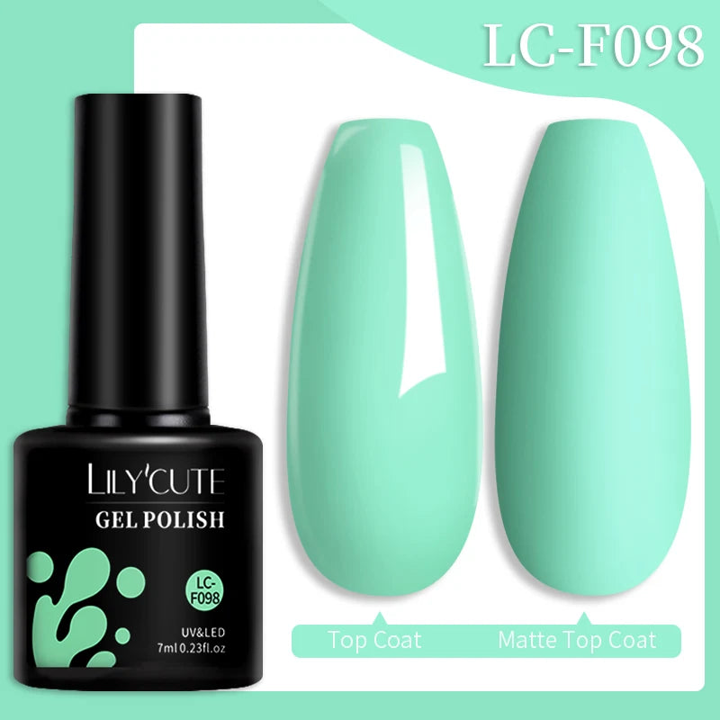 LILYCUTE Color Changing Thermal Gel Nail Polish