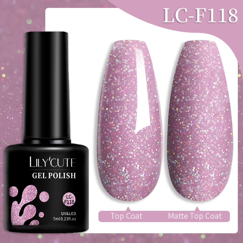 LILYCUTE Color Changing Thermal Gel Nail Polish