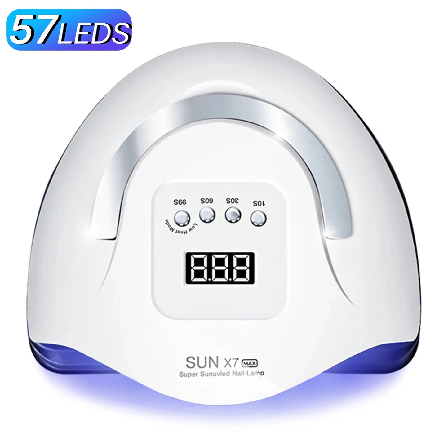 380W UV LED Nail Lamp - Professional Gel Polish Curing for Salon & Home