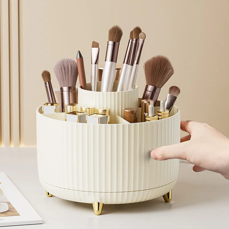 360° Rotating Makeup Brush Holder