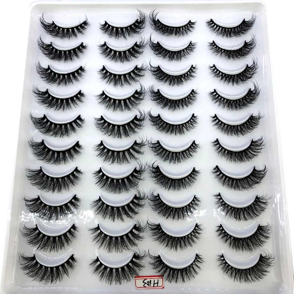 20 Pairs 3D Mink False Eyelashes